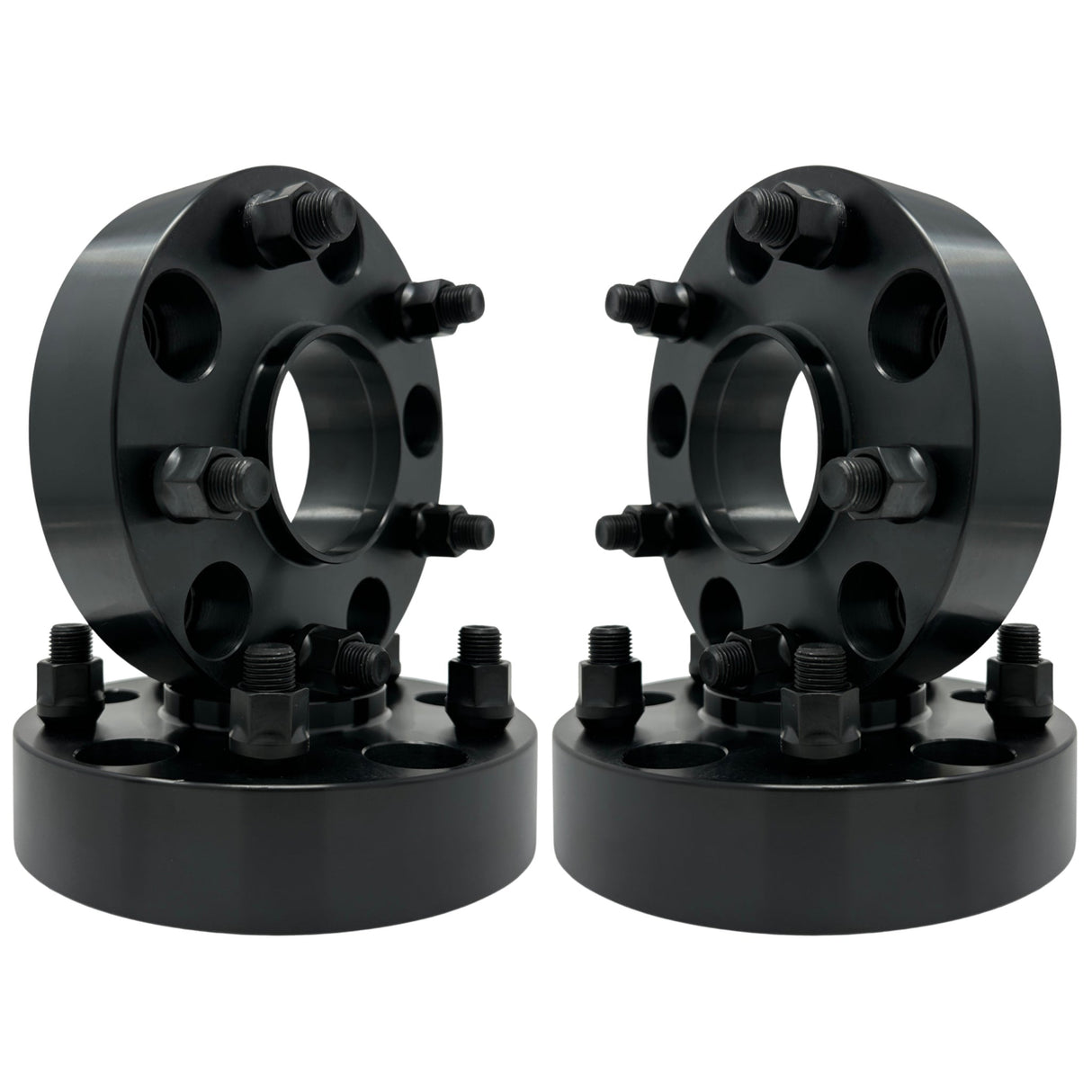 Dodge Ram Classic 5x5.5 Hubcentric Wheel Spacers (2019-2023) 1" Inch - 2" Inch Thicknesses 14x1.5 Studs & Lug Nuts | 77.8mm Center Bore | Solid Forged 6061 T-6 Billet Aluminum 5x139.7 Tradesman, Warlock