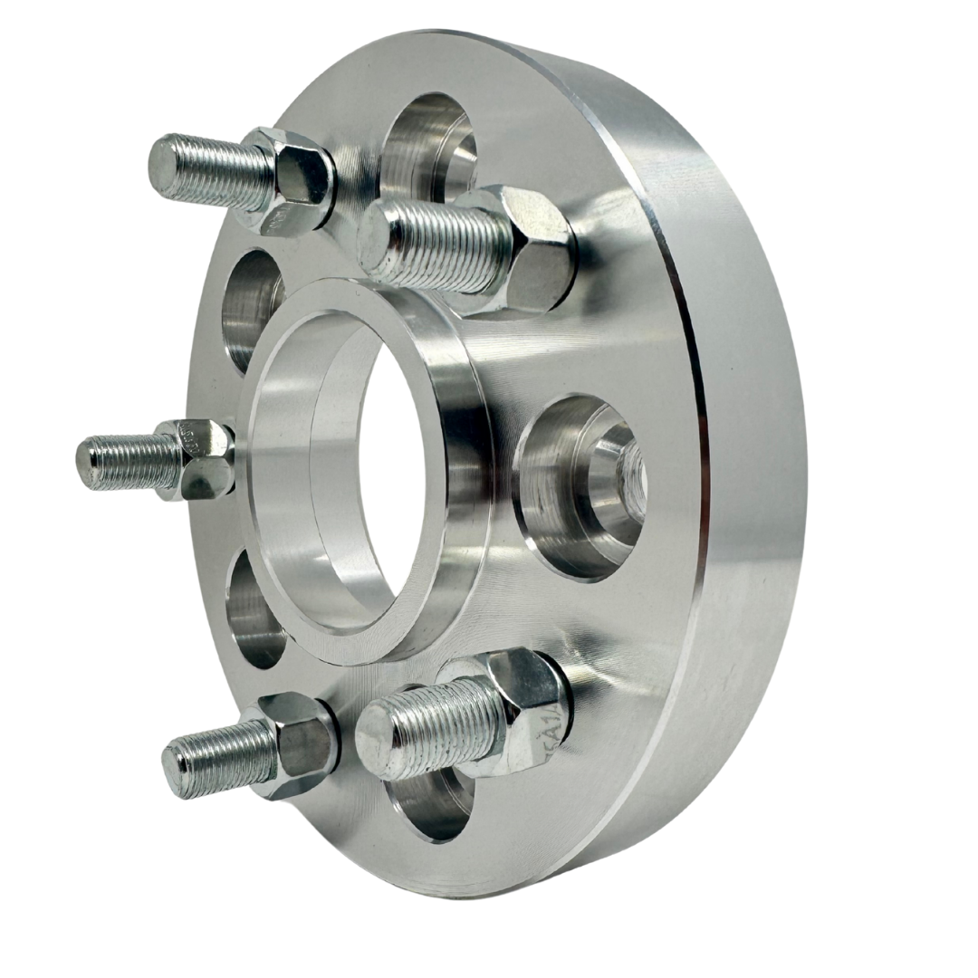 1" Inch 5x4.5 To 5x4.75 Hubcentric Wheel Adapters | 74mm Hub center | 1/2"-20 Studs And Open End Lug Nuts | 5x4.5 To 5x4.75 Also Know As 5x114.3 to 5x120.7