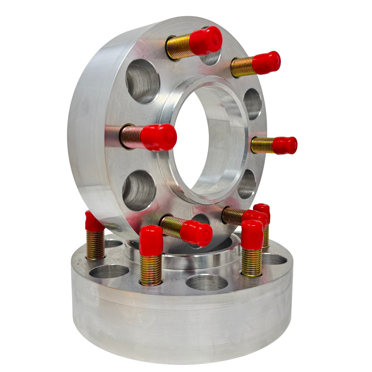 6x5.5 Toyota Hub centric Conversion (aka 6x139.7) 106MM To 95.1MM | 6 lug Adapters 14x1.5 studs & Mounting Lug Nuts | Add New Toyota Tacoma(N400) Tundra(XK70), Sequoia(XK80) 4Runner +More Wheels On Previous Gen Trucks