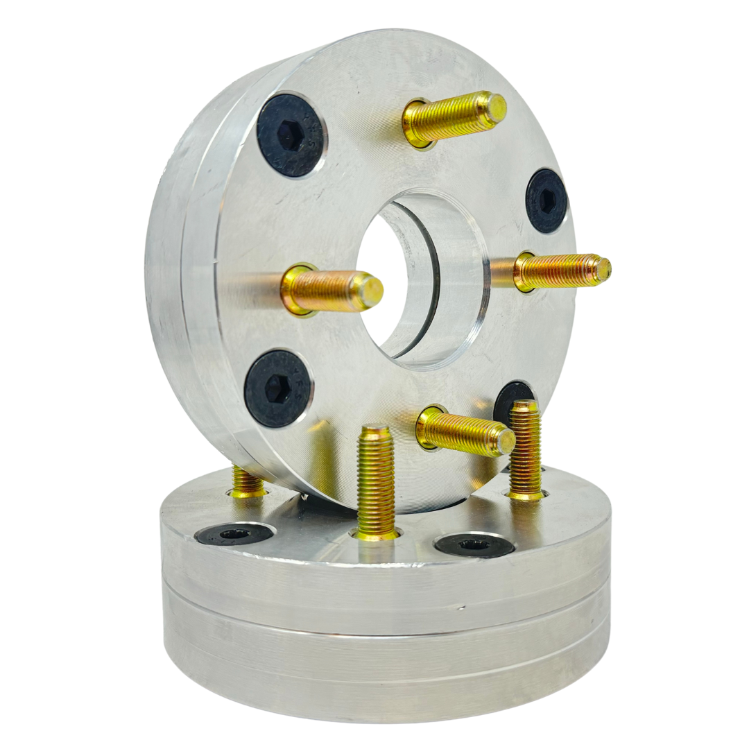 USA Made Smart Fortwo 3 to 4 lug conversion | 3x112 to 4x114.3 (AKA 4x4.5) Wheel Adapters 1.25" - 3 Inch Spacers