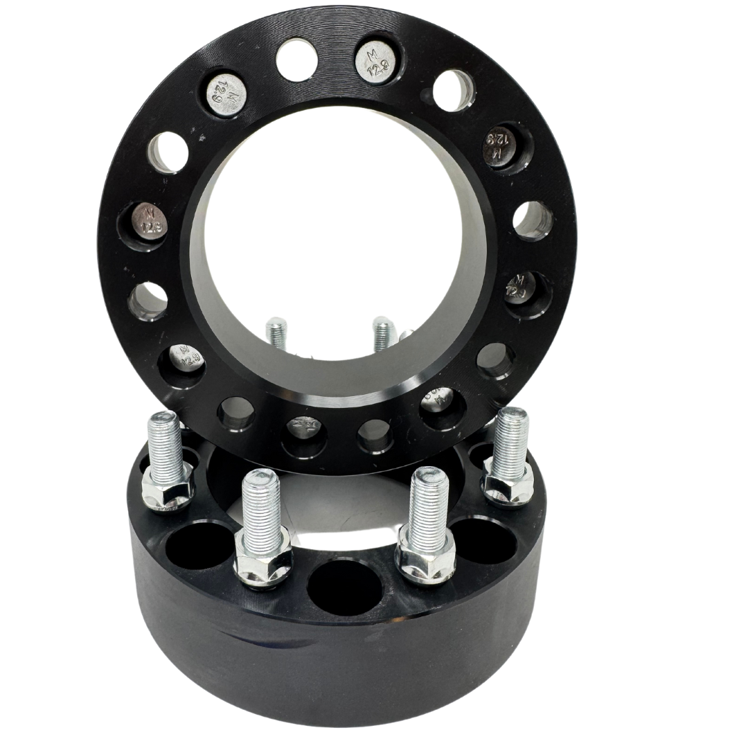 1.5" Or 2" Inch 8x6.5 Wheel Spacers For 1994 - 2011 Dodge Ram 2500 / 3500 | 8x6.5(also known as 8x165.1) 9/16"-18 Studs & Open End Lug Nut Kit Included |