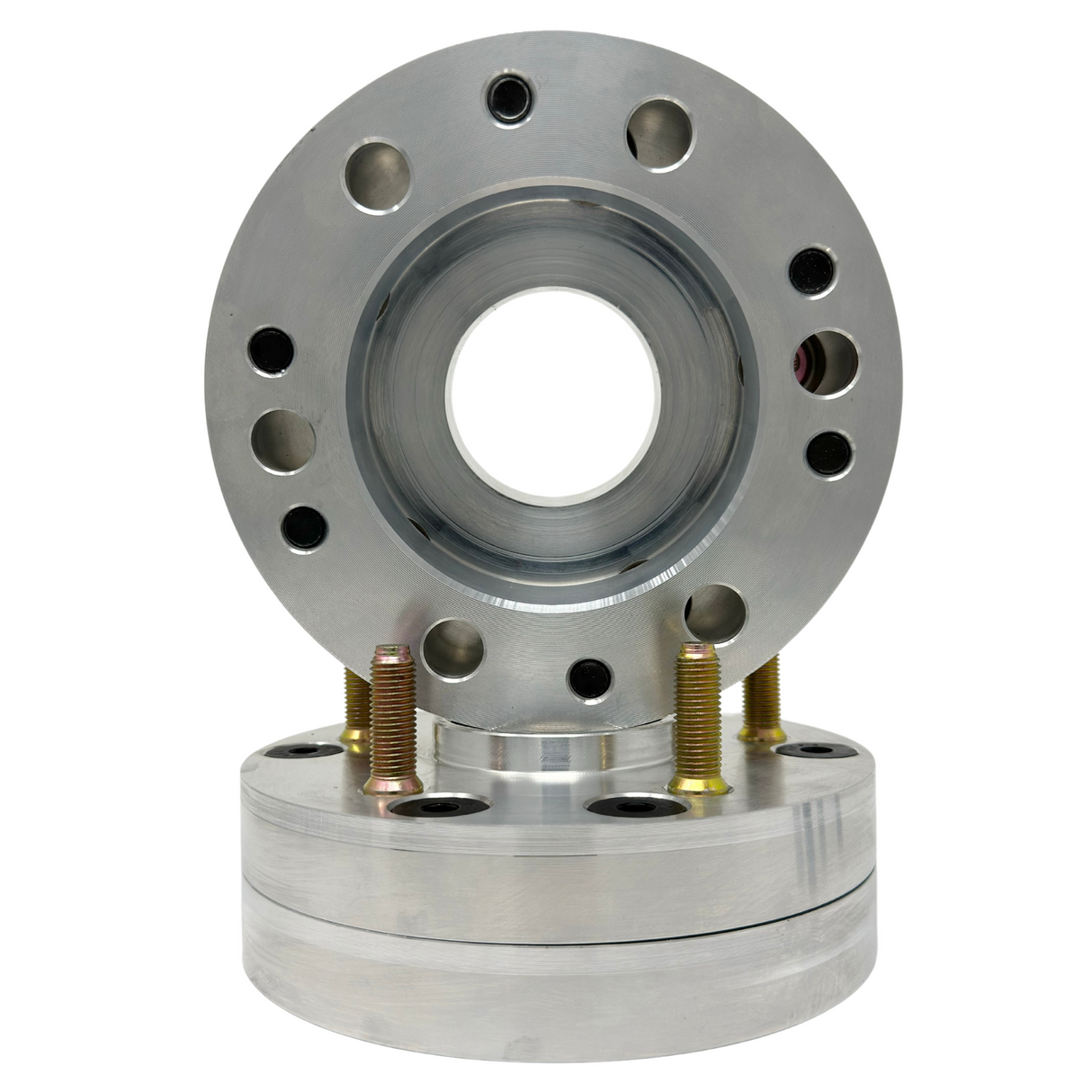 Ford Bronco 6x5.5 To 5x108 Bronco Sport Hubcentric Wheel Adapters Also known as 6x139.7 To 5x4.25 6 Lug To 5 Lug  | 93.1 To 63.4 Centerbore | 12x1.5 Studs 2021 & Newer Ford Bronco Conversion Adapters