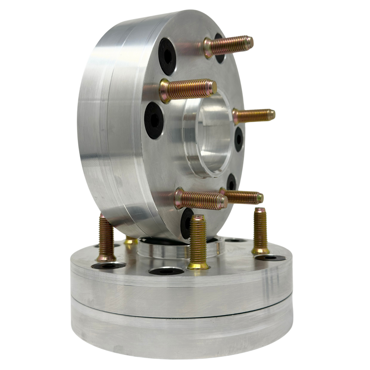 6x5.5 To 5x4.5 Hubcentric Wheel Adapters / Spacers Use Jeep Wheels On Toyota Tacoma, 4-Runner, FJ Cruiser, Land Cruiser, Lexus GX, HL, 6x139.7 to 5x114.3 | 106mm Hub bore - 71.5 Wheel Centering Lip | 12x1.5 Studs