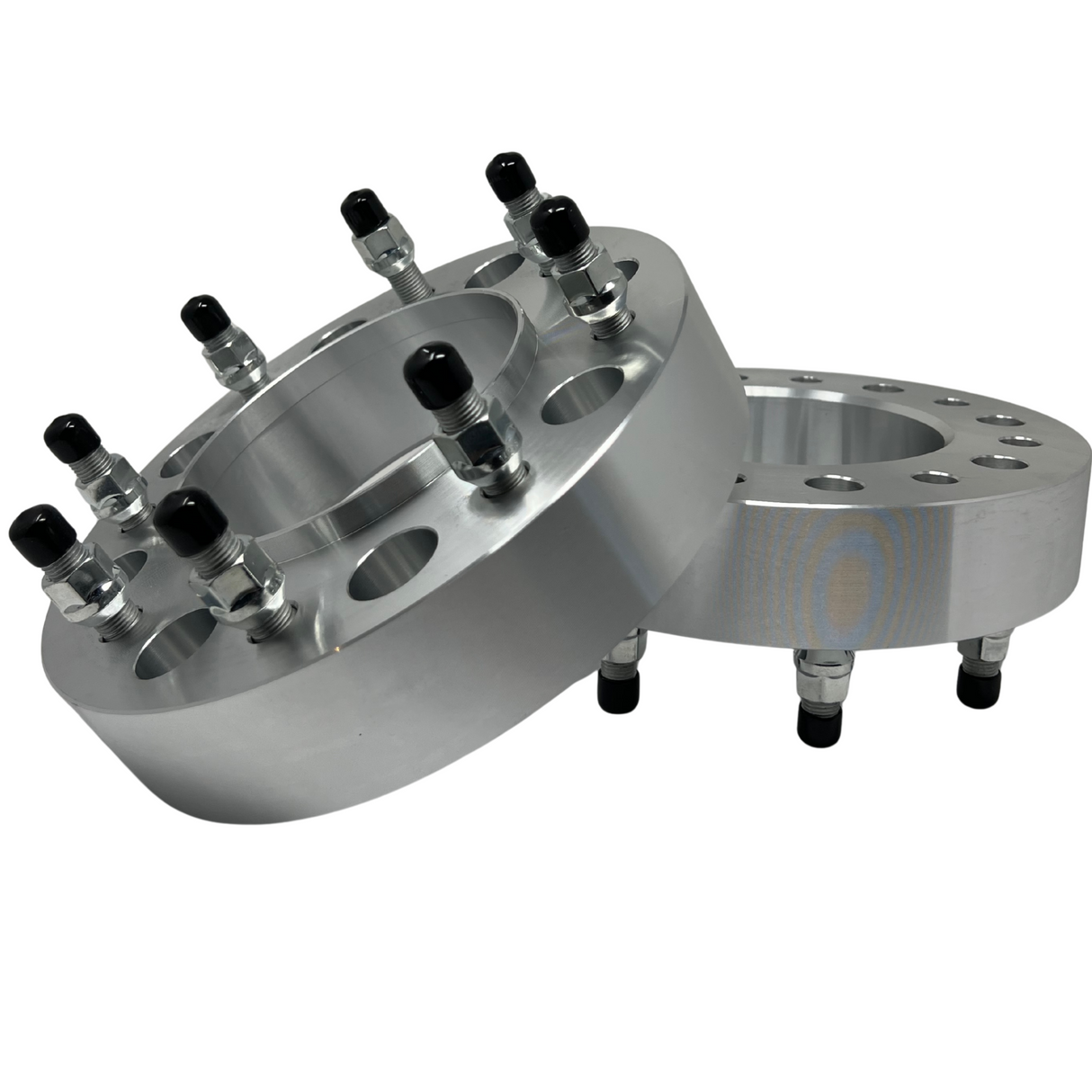 8x200 Dually Wheel Spacers 2" Inch (50mm) Fits 2005 & Newer Ford F-350 Dually Models Only | 14x1.5 Studs & Lug Nuts 142mm Center Bore Import Version Not USA Made USA LIFETIME WARRANTY!