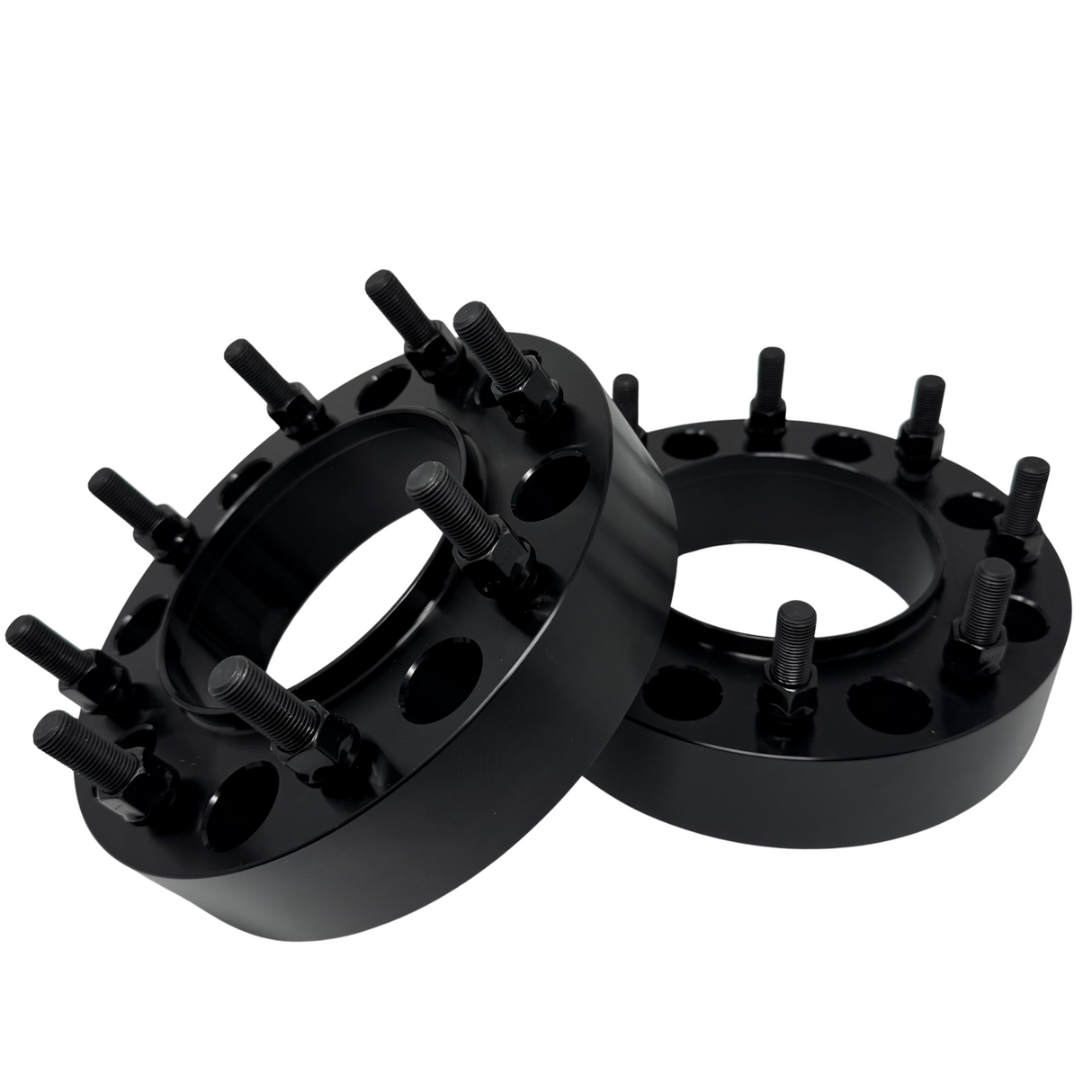 2" Inch 8x200 Front Wheel Spacers For 2005 And Newer F-350 Fits 2005 & Newer | 14x1.5 Studs & Lug Nuts 142mm Center Bore | Import Version Not USA Made | USA LIFETIME WARRANTY!