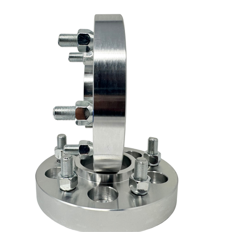 1" Inch 5x4.5 To 5x4.75 Hubcentric Wheel Adapters | 74mm Hub center | 1/2"-20 Studs And Open End Lug Nuts | 5x4.5 To 5x4.75 Also Know As 5x114.3 to 5x120.7
