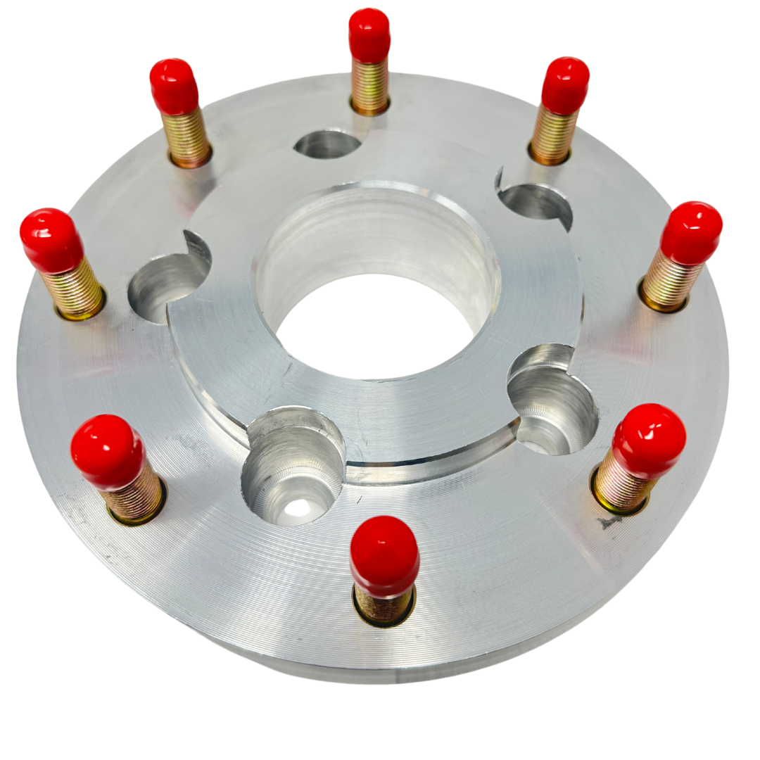 USA Made 5x4.5 (AKA 5x114.3) To 8x170 Hub Centric Wheel Adapters | Use Ford F-250 F-350 Super Duty Wheels on Jeep Or Dodge  1.5" Inch Through 3" Inch Thick! 5 To 8 Lug Conversion