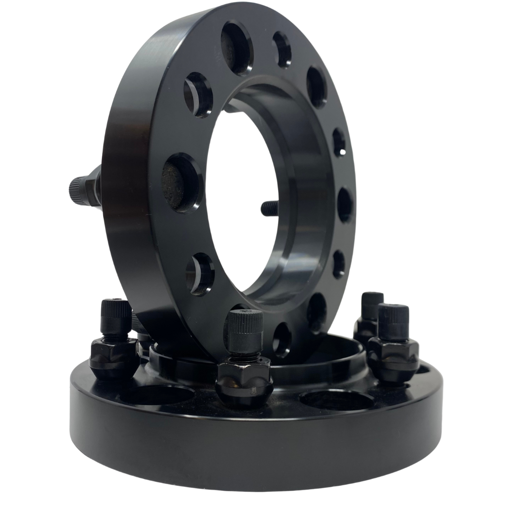 USA Made Tesla Cybertruck Wheel Spacers 6x5.5 Hub Centric USA Made OEM Hub Centric Bore & Wheel Centering Lip 15mm - 3 Inch Thicknesses 6x139.7 SOLID EXTRUDED USA MADE BILLET ALUMINUM + LIFETIME WARRANTY! Cyber Truck Adapters