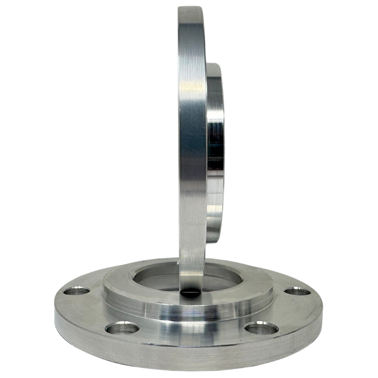 6x5.5 Tesla Cybertruck 1/2” Inch Thick Bore Conversion Wheel Spacers 84.1mm to 108mm OEM Hub Centric Bore To Aftermarket Wheel Center Bore (13mm) OEM Spec Hub Centric Bore & 108 Wheel Centering Lip 6x139.7 Hub Centric Ring Combo Spacer