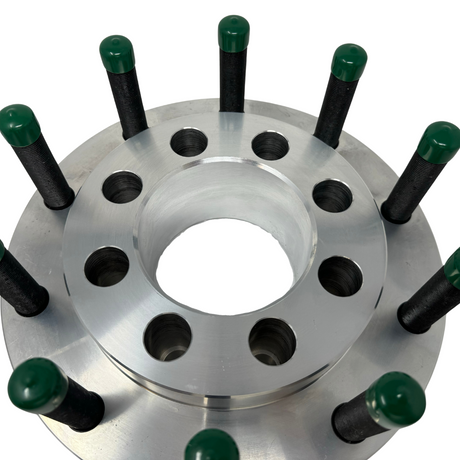 8x170 to 10x285 Lug Hub Centric Wheel Adapter For 2003-NEWER Ford F-250/350 & Excursion To Use 10x285 Semi Alcoa Wheels 22.5/24.5 | 124.9mm Bore to 220mm Centering Lip | 22x1.5 Studs & 14x1.5 Lug Nuts Included | 1" - 4" Thick Available