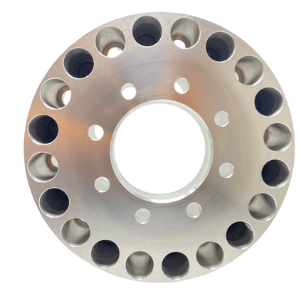 8x6.5 To 10x285 USA Made Chevy GMC 8 To 10 Lug Hub Centric Wheel Adapter 8x6.5 (aka 8x165.1) Adapted To 10x285 Semi Alcoa Wheels 22.5 / 24.5 | 116.7mm Bore To 220mm Centering Lip | 22x1.5 Studs & 14x1.5 Lugs Included | 1" - 4" Thick Available