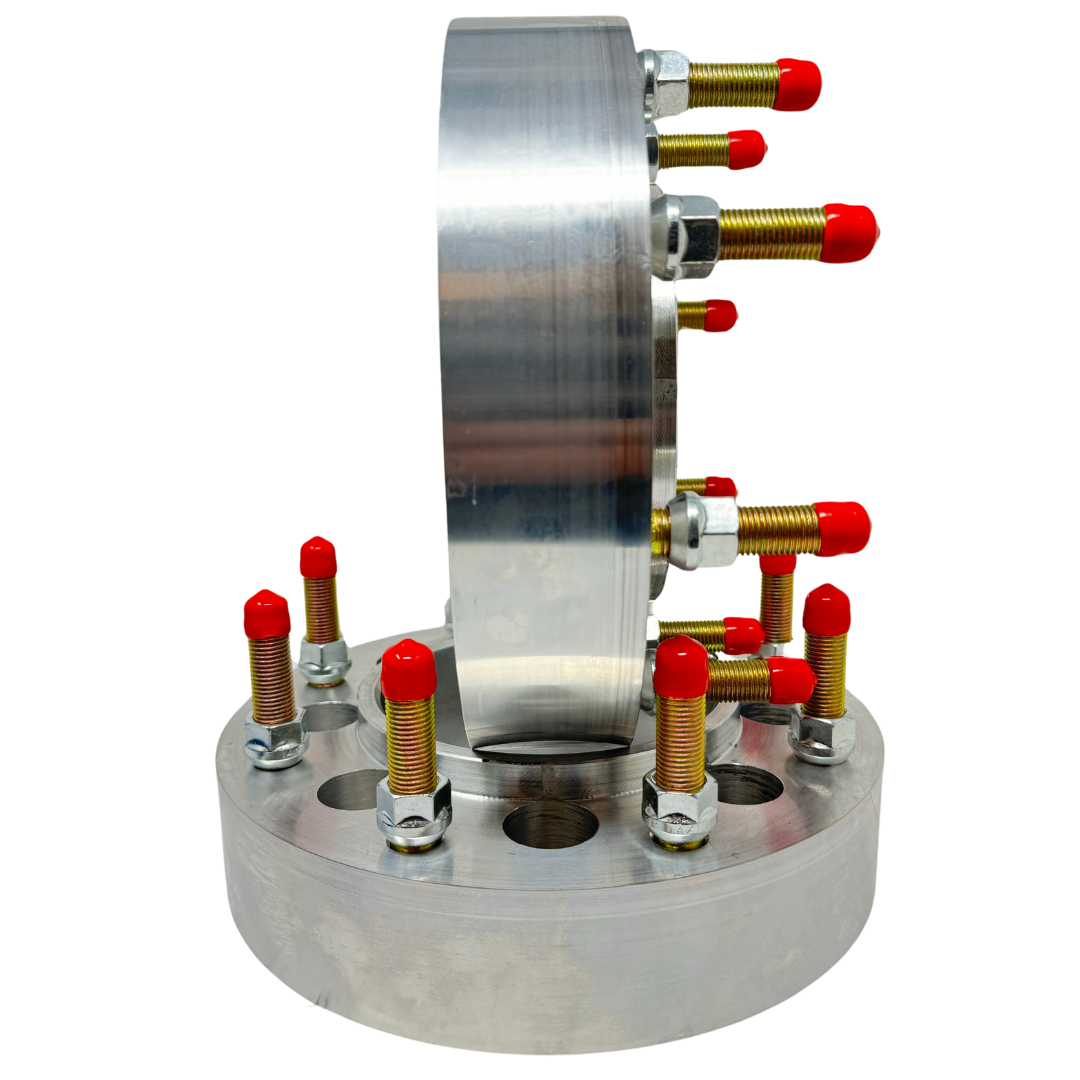 USA Made Ford 8x170 to 8x200 Hub Centric Wheel Adapters For 1999 & Newer Ford F-250, F-350 Single Rear Wheel To Use 2005 & Newer F-350 Dually Wheels Single Rear Wheel To Dually Conversion Kit.