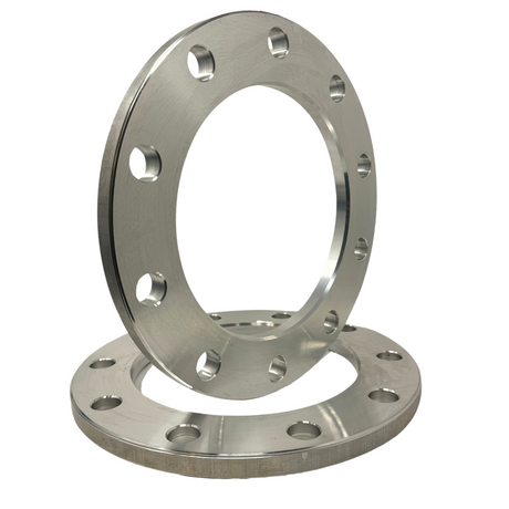 2 USA Made 10x285 | 22.5/24.5 Semi Wheel Spacers 10mm (0.39' Inch) Solid Billet Aluminum + USA LIFETIME WARRANTY 220 Semi Truck OEM Bore For Tire Rubbing Clearance