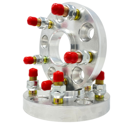 5x120 to 5x127 Hub Centric Wheel Adapters Fit Jeep Wrangler Wheels on Land Rover Range Rover, Defender, Discovery, LR3, LR4 | 72.56mm To 71.5mm Hub Conversion | 15mm-3" Inch | 14x1.5 Studs And Lug Nuts |
