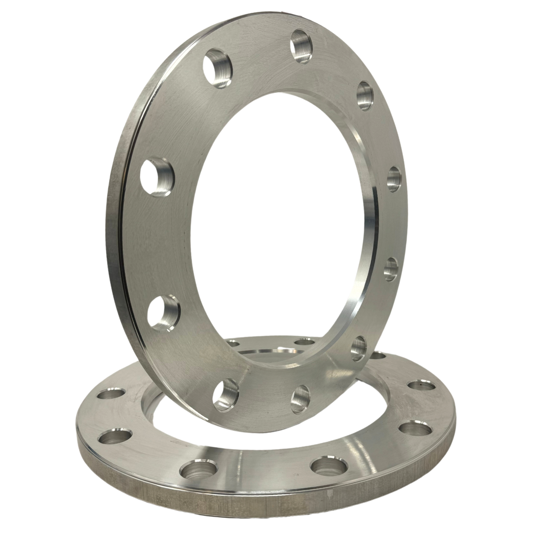 2 USA Made 10x285 | 22.5/24.5 Semi Wheel Spacers 17mm (0.67' Inch) Solid Billet Aluminum + USA LIFETIME WARRANTY 220 Semi Truck OEM Bore For Tire Rubbing Clearance