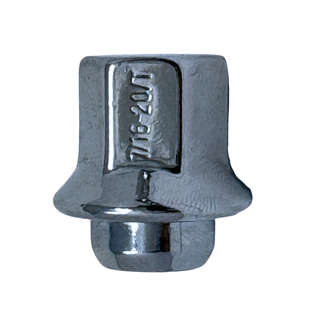 7/16"-20 Snowflake Mag Style Lug Nuts For Corvette C1, C2, C3 & Chevrolet Camaro 1976-1981 Oldsmobile Cutlass, And Pontiac | 20 Piece Kit | Mag Style For Aluminum Wheels |