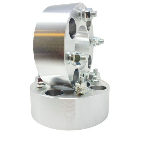 4x114.3 Also known as 4x4.5 Wheel Spacers 1" Inch or 1.25" Inch or 1.5" Inch or 2” Inch Thicknesses (25mm - 50mm) 12x1.5 Studs & Lug Nuts 71mm Center Bore For All 4x114.3 or 4x4.5 Vehicle Hub Clearance