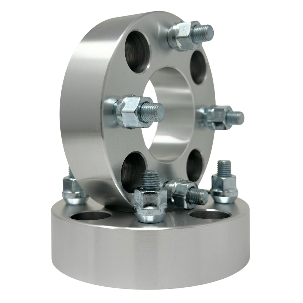 4x4 To 4x100 Golf Cart Wheel Adapters 1" Inch (25mm) Thick 12x1.5 Upgraded Studs & Lug Nuts | Fits All 4x4 Bolt Pattern Carts EZ GO, Club Car, Yamaha, ICON, Star EV, Polaris GEM Car, Garia + Free Anti-Theft Wheel Lugs! 4x101.6 to 4x100