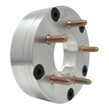 Ford 6x135 Or Chevy 6x5.5 to 5x135 2 Piece Hubcentric Wheel Adapters 2” Inch (50mm) 14x1.5 Studs & Lug Nuts 87.1mm Center Bore | Use 5 lug Ford Wheels On 6 Lug Ford Or Chevy Trucks