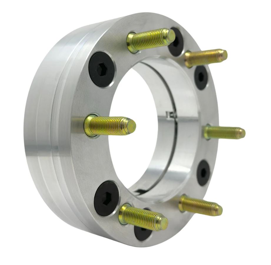 USA Made 4/156 To 6X5.5 Wheel Adapters For Polaris, Kawasaki, Yamaha To Fit 6x5.5 Wheels (also know as 6x139.7) 12x1.5 Studs And Open End Lug Nuts | 131mm Hub Bore | 2 Piece style adapter | 1.5" - 4" inch |