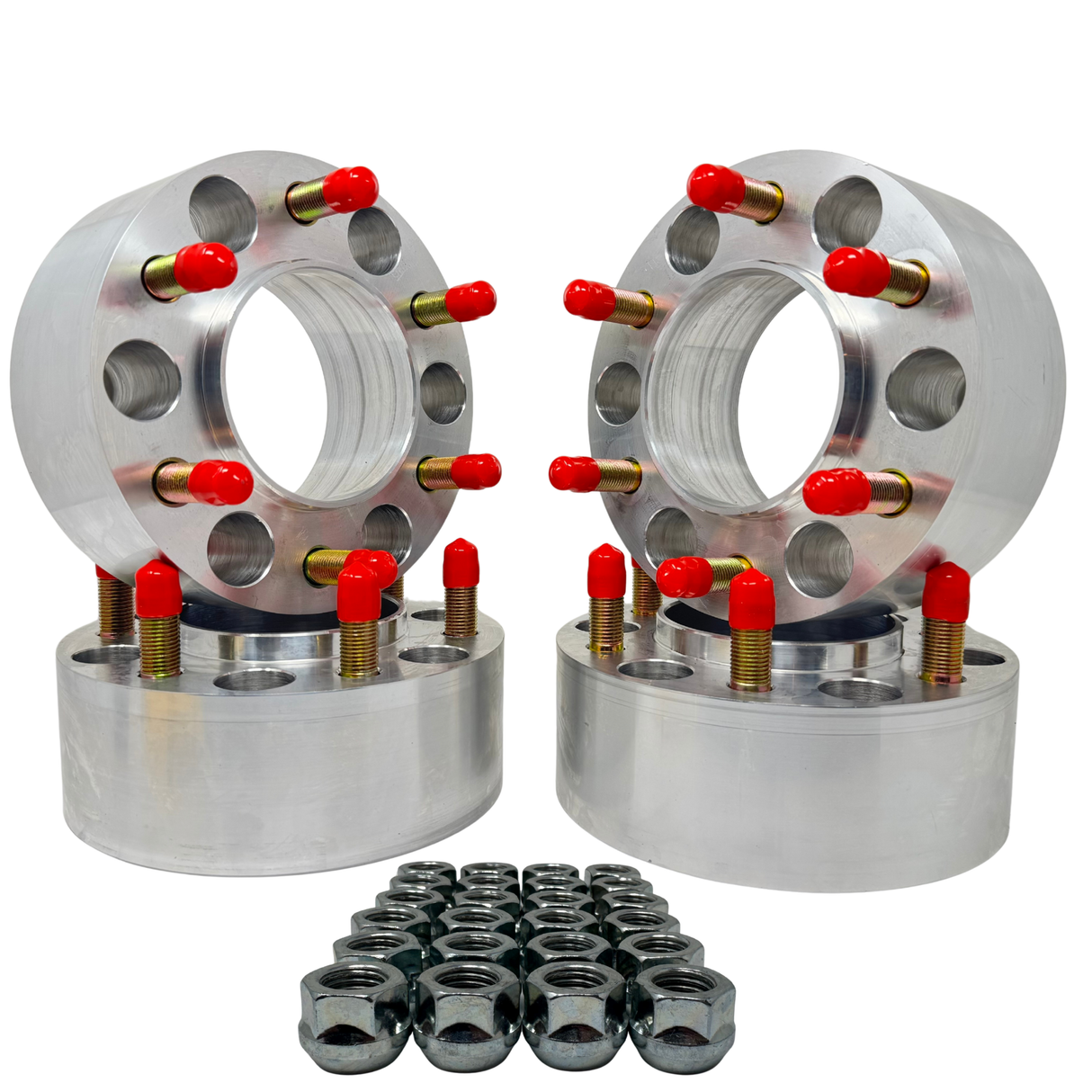 6x5.5 (aka 6x139.7) 106MM To 95.1MM Hubcentric Conversion | 6 lug Adapters 14x1.5 studs | Add New Toyota Tundra(XK70), Sequoia(XK80) & Tacoma(N400) Wheels On Previous Gen Trucks |