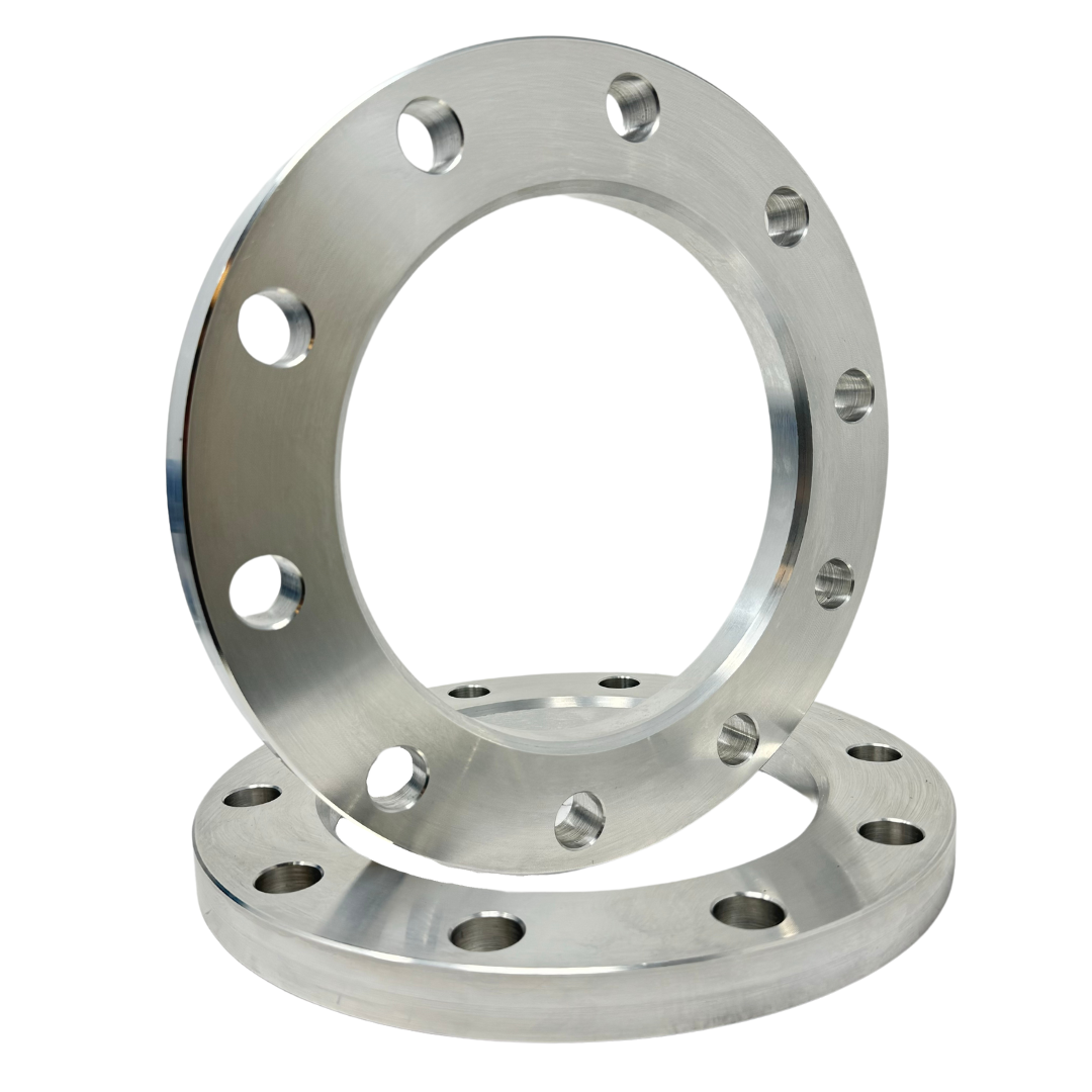 USA Made 10x285 Wheel Spacers Hub Centric 1/4" Inch (6mm) Semi For Front Rear Wheels | Solid Extruded Billet  22.5 / 24.5 Semi Alcoa Or Aftermarket Wheels USA LIFETIME WARRANTY 220.1mm Semi Truck OEM Bore For Tire Rubbing Clearance