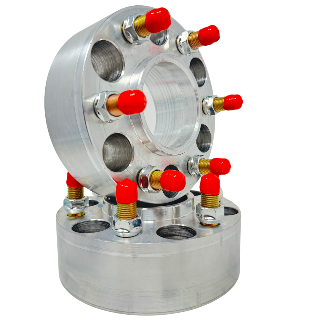 Chevrolet Colorado GMC Canyon 6x5.5 To 6x120 Hubcentric Wheel Adapters 1"-3" Inch Options Available | 100.5mm to 66.9mm hub | 12x1.5 Open End Lug Nuts 14x1.5 Studs