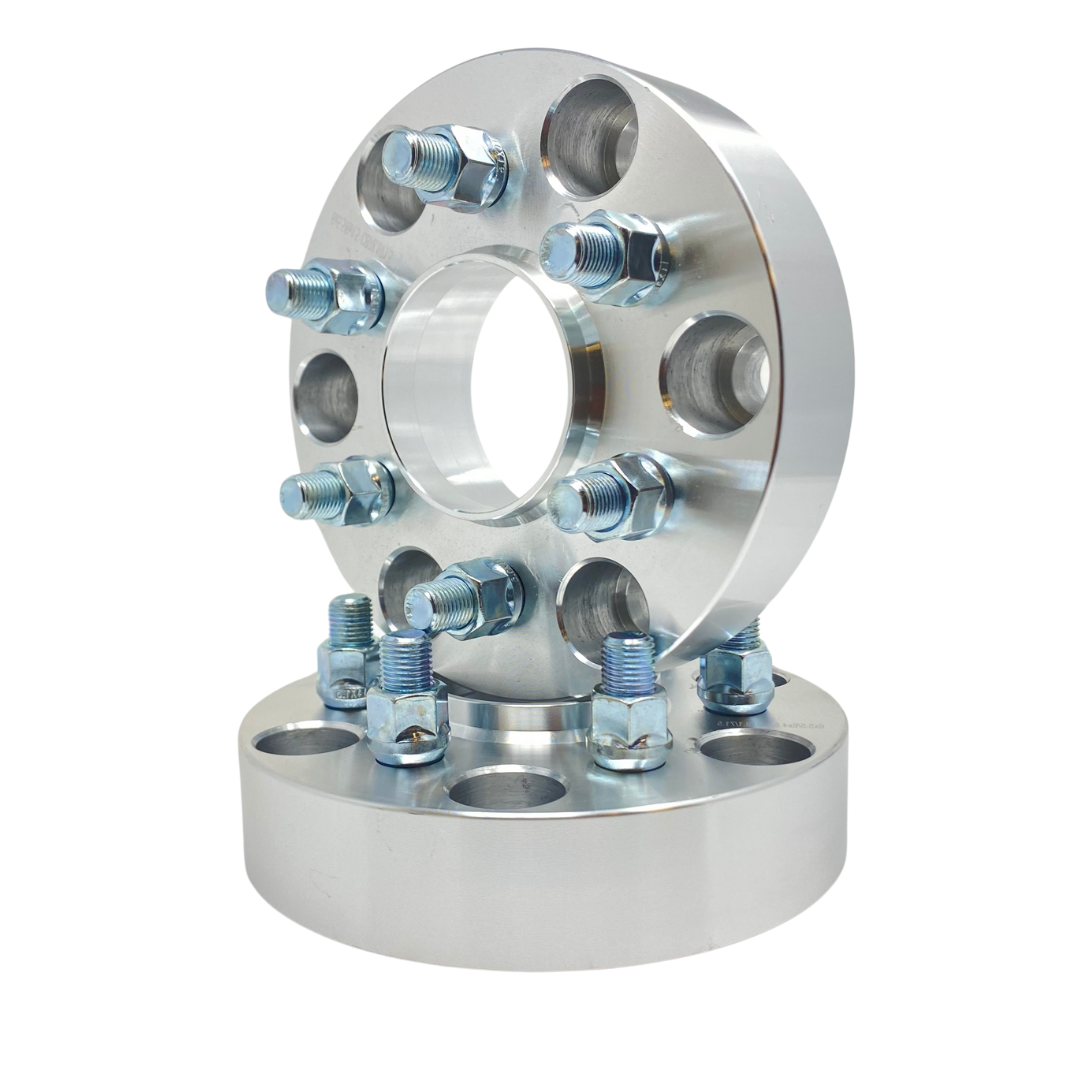 6x5.5 Hubcentric Wheel Spacers For 2023, 2024, 2025 Chevy Colorado | 1"-3" Inch | 78.1mm Hub | 78.1mm Wheel Centering Lip | 14x1.5 Studs And Free 14x1.5 Open End Lug Nuts | Made In The USA | For Chevrolet Colorado WT, LT, Trail Boss, Z71, and ZR2