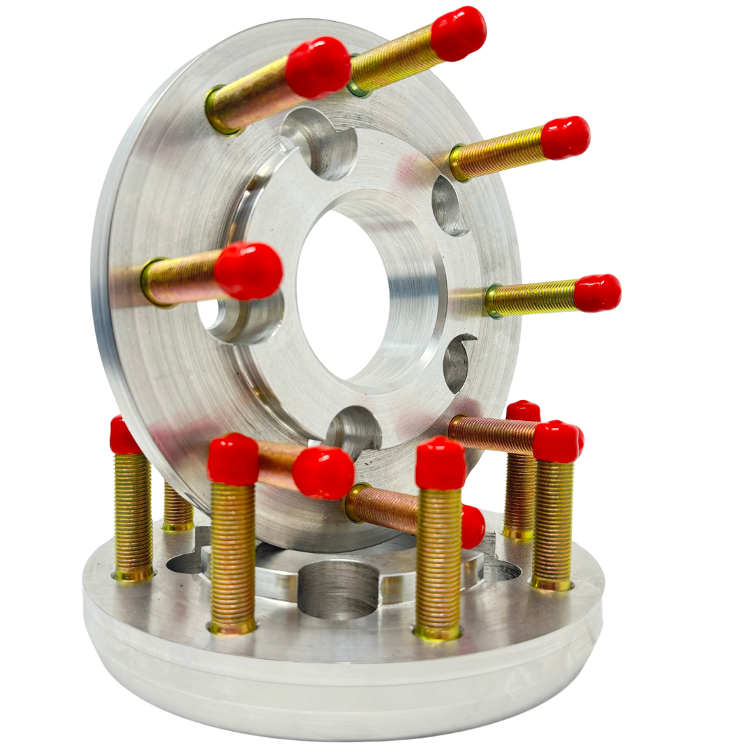USA Made 5x5 To 8x170 Hub Centric Wheel Adapters | 1” inch -3" Inch Thicknesses Use Ford F-250 F-350 Super Duty Wheels on Jeep Vehicles 5 To 8 Lug Conversion OEM Jeep & Ford Specs