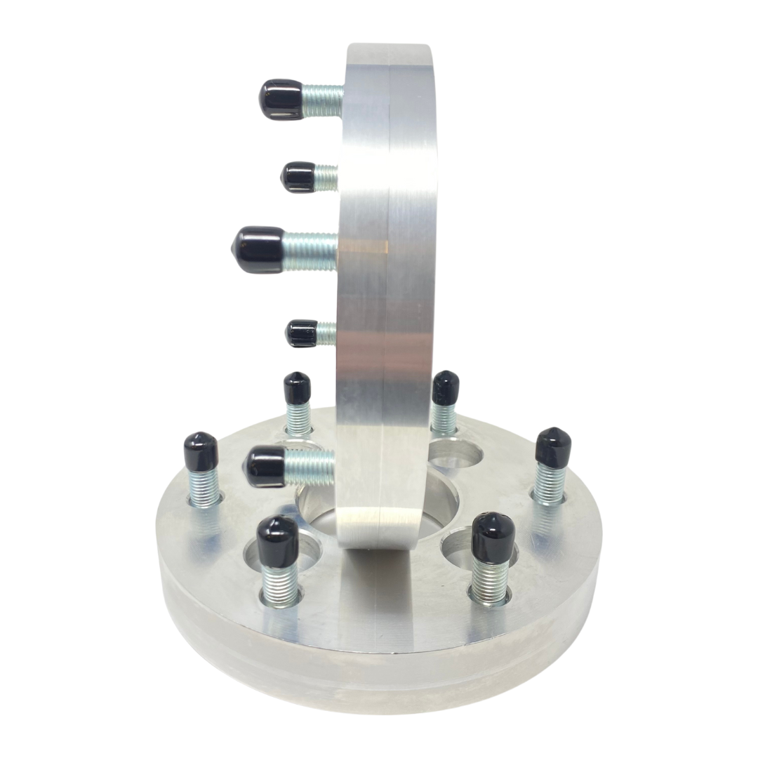 4x101.6 To 6x5.5 Golf Cart Wheel Adapters 1" - 3" Inch Thick 1/2"-20 Upgraded Studs & Lug Nuts | Fits All 4x4 Bolt Pattern Carts EZ GO, Club Car, Yamaha, ICON, Star EV, Polaris GEM Car, Garia + Free Anti-Theft Wheel Lugs! 4x4 to 6x139.7 4 To 6 Lug