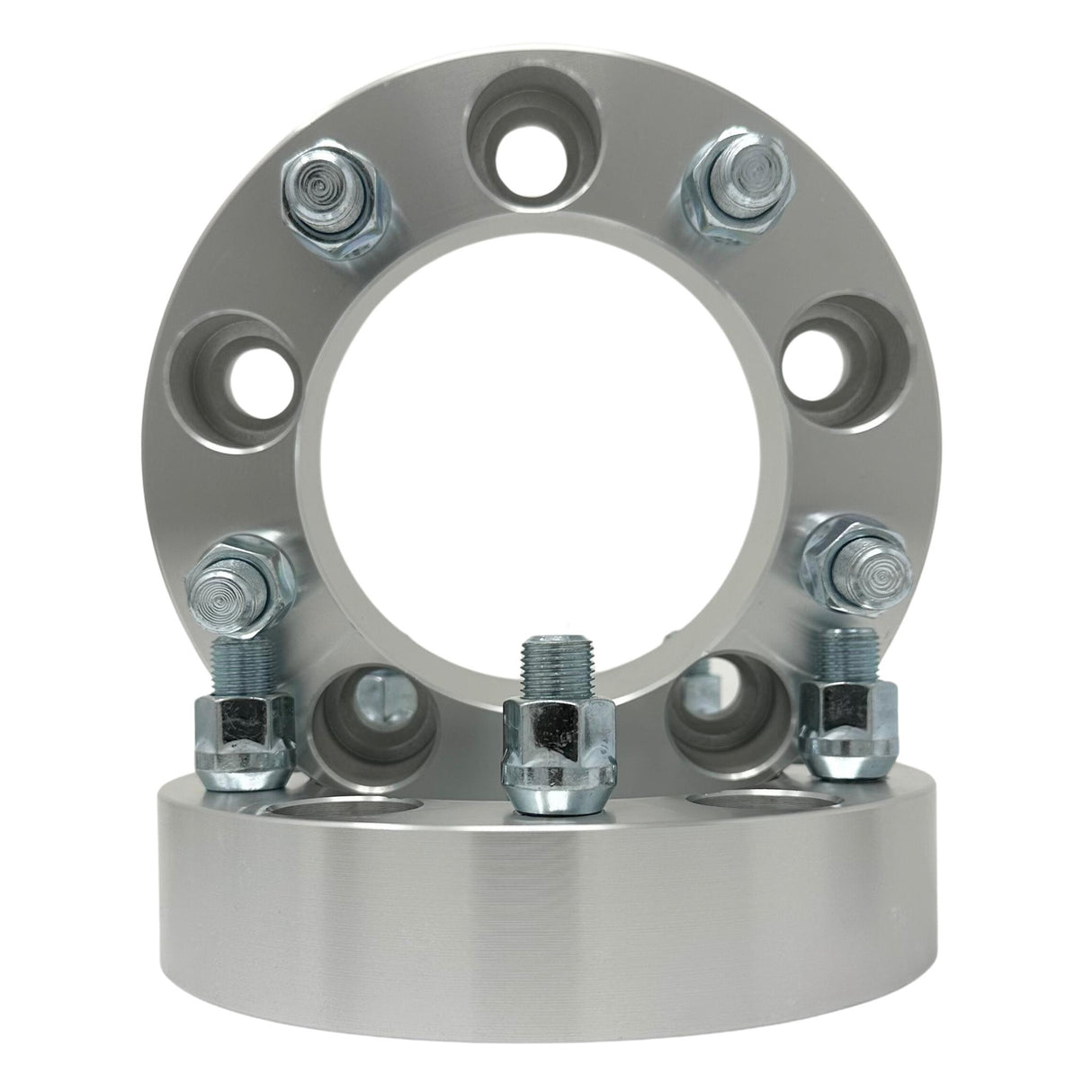 5x150 Hubcentric Wheel Spacers 2007 & Newer Toyota Tundra & 2008 & Newer Sequoia 14x1.5 Studs & Lug Nuts 110mm Center Bore Made For Aftermarket Wheels (Not OEM)