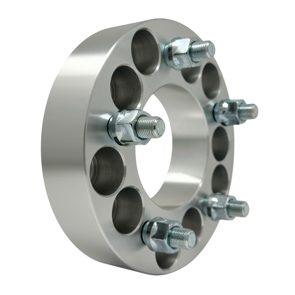 5x5 or 5x5.5 to 5x4.75 Wheel Adapters Universal Kit 1.25-1.50" Inch (32-38mm) 12x1.5 Studs & Lug Nuts 87.1mm Center Bore | 5x127 or 5x139.7 to 5x120.7
