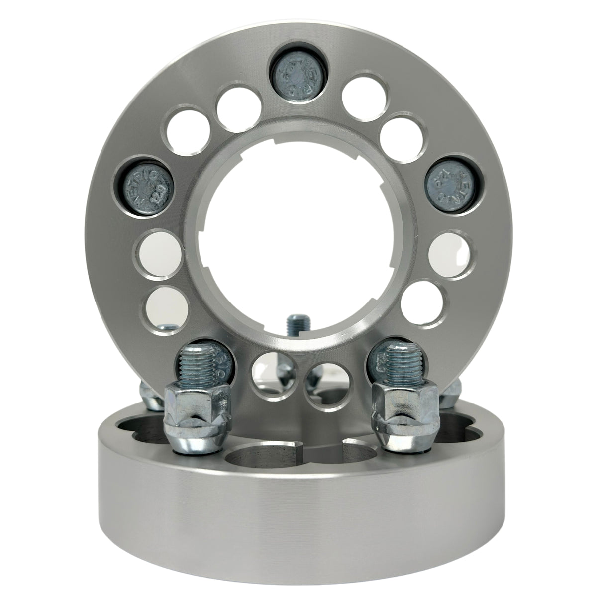 5x100 or 5x112 to 5x112 Wheel Adapters 1.25" Inch (32mm) 12x1.5 Studs & Lug Nuts 74mm Universal Center Bore For All Makes & Model Clearance