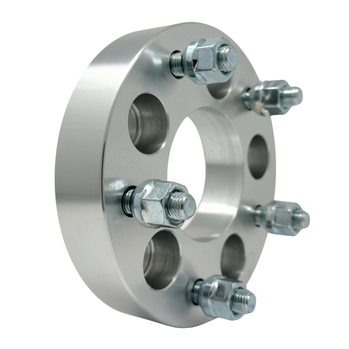 5x100 to 5x108 (Aka 5x4.25) Wheel Adapters 1.25" Inch (32mm) 12x1.5 Studs & Lug Nuts 57.1mm Center Bore To Clear All 5x100 Hubs