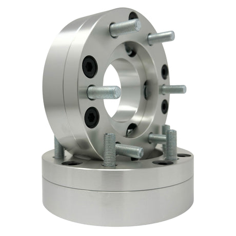 5x5.5 to 6x135 2-Piece Wheel Adapter 2” Inch (50mm) 14x2.0 Studs & Lug Nuts 108mm Center Bore | 5x139.7 to 6x135