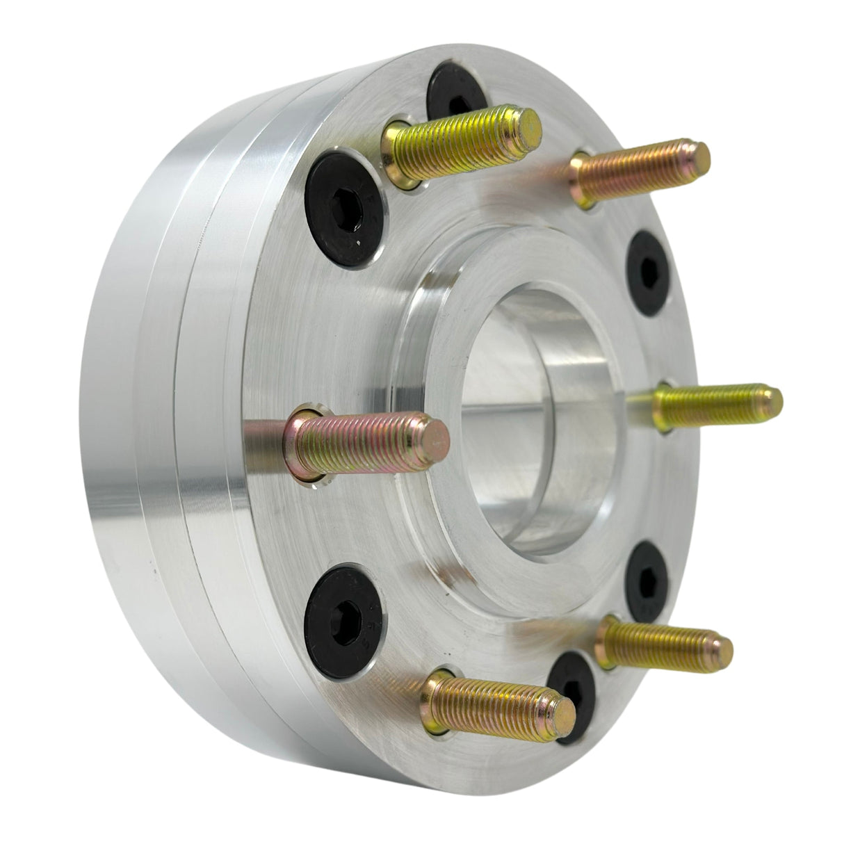 Ford Bronco Sport 5x4.25 To 6x5.5 1.5" Inch Thick Bronco Full Size Hubcentric Wheel Adapters Also known as 5x108 To 6x139.7 5 Lug To 6 Lug | 63.4mm To 93.1mm Centerbore | 12x1.5 Studs 2021 & Newer Ford Bronco Conversion Adapters