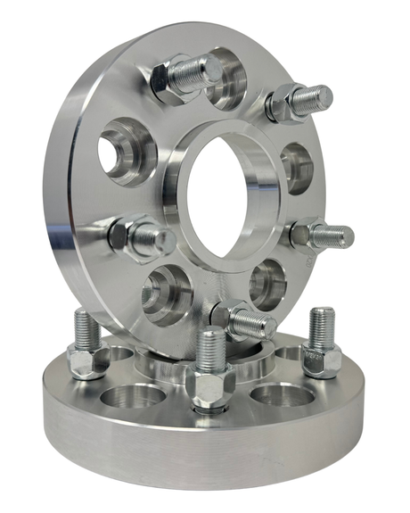 1" Inch 5x4.5 To 5x4.75 Hubcentric Wheel Adapters | 74mm Hub center | 1/2"-20 Studs And Open End Lug Nuts | 5x4.5 To 5x4.75 Also Know As 5x114.3 to 5x120.7