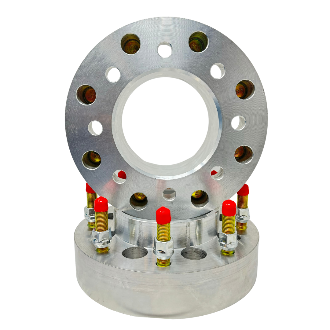 USA Made Ford 8x170 to 8x200 Hub Centric Wheel Adapters For 1999 & Newer Ford F-250, F-350 Single Rear Wheel To Use 2005 & Newer F-350 Dually Wheels Single Rear Wheel To Dually Conversion Kit.