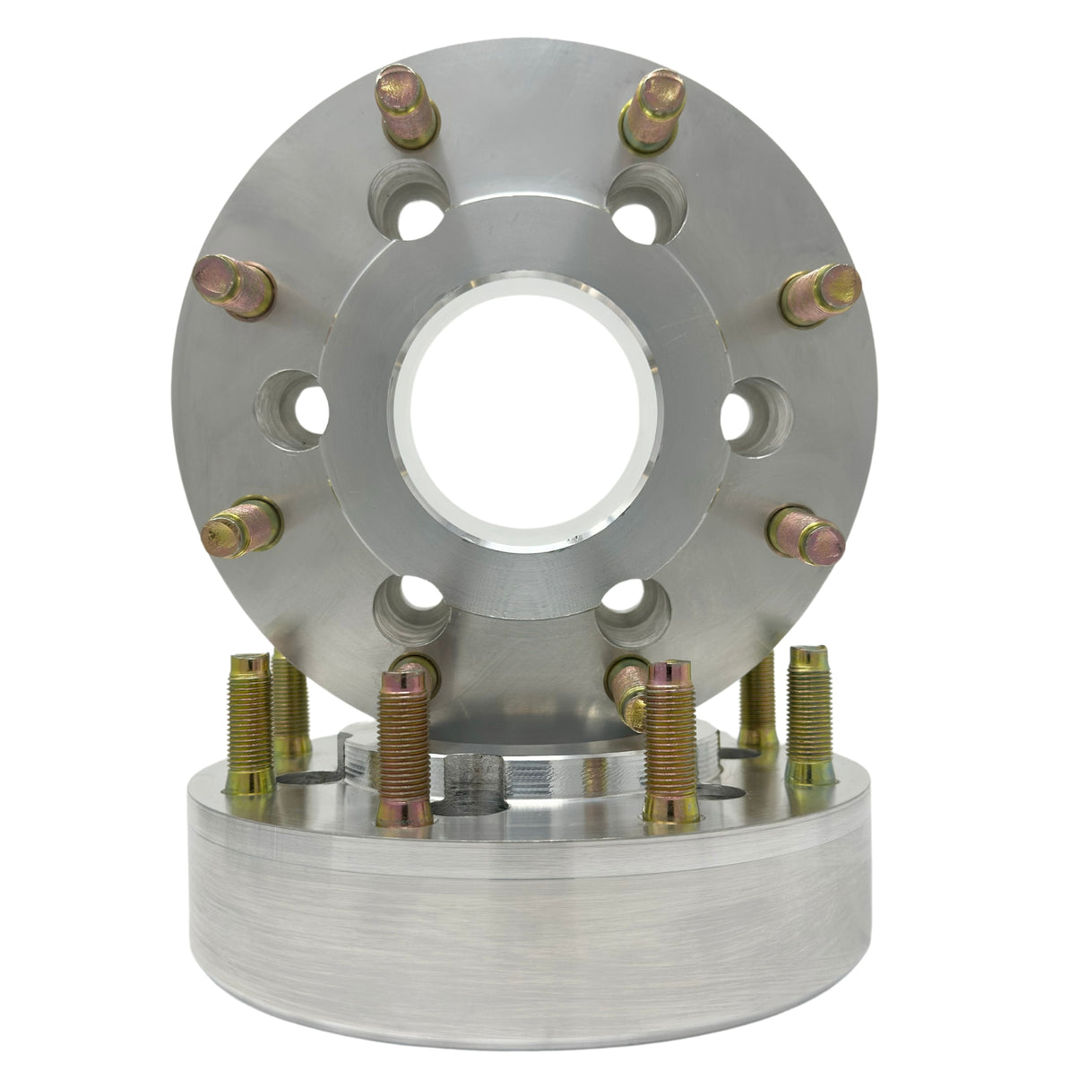 Chevy GMC 6x5.5 To 8x180 Hub Centric Wheel Adapters For Silverado, Sierra, Tahoe 6x139.7 To 8x180 | 78.1mm To 124.1 Centerbore | 14x1.5 Studs 1" Inch - 2" Inch Thicknesses Also Fits Yukon, Escalade + More