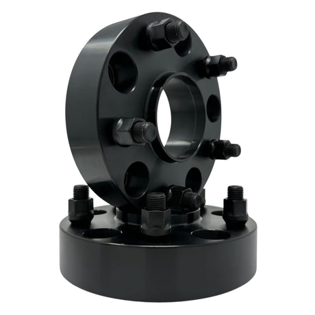 5x4.75 Hub Centric Wheel Spacers for 1982-2002 Chevy Camaro, S-10, Blazer 12x1.5 Cold Forged Studs & Lug Nuts 70.3mm Center Bore 5X120.7