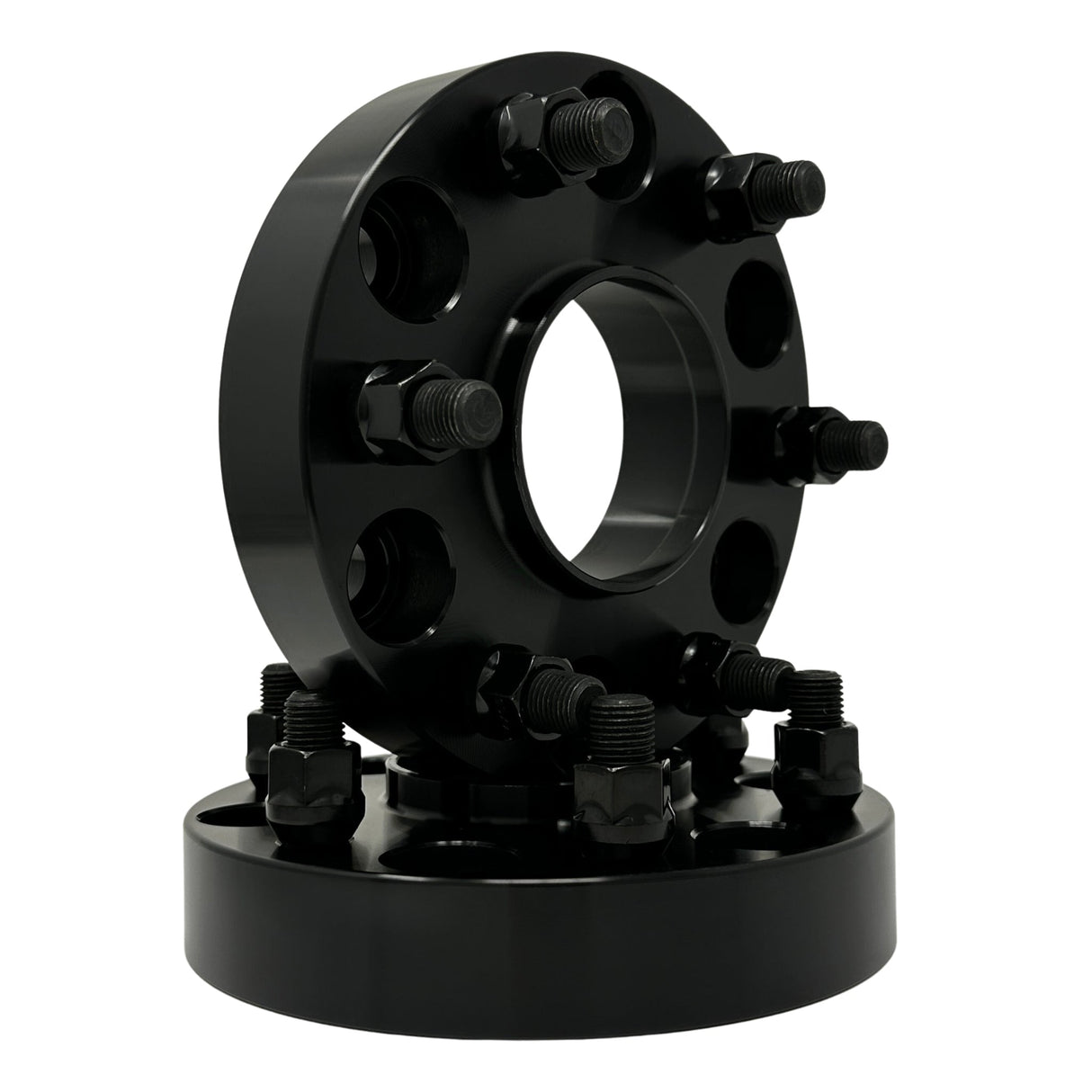 USA Made Ford 6x135 Hubcentric Wheel Spacers For 2014 & Older Model F-150, Raptor, Expedition, Navigator 6 Lug Trucks | Ford OEM 87.1mm Bore & Wheel Centering Lip | 14x2.0 Studs 3/4" Inch - 3" Inch Thicknesses