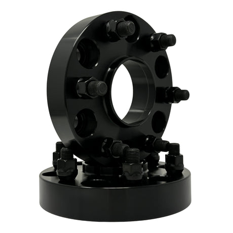 USA Made Ford 6x135 Hubcentric Wheel Spacers For 2014 & Older Model F-150, Raptor, Expedition, Navigator 6 Lug Trucks | Ford OEM 87.1mm Bore & Wheel Centering Lip | 14x2.0 Studs 3/4" Inch - 3" Inch Thicknesses