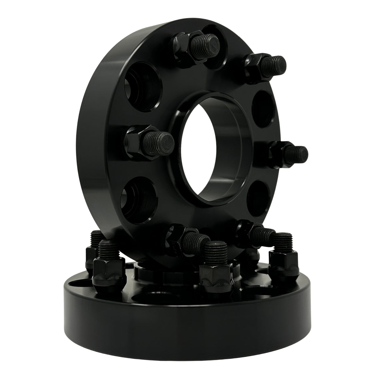 6x5 Wheel Spacers AKA 6x127 Hub Centric For Chevy GMC +More | 78.1mm OEM Hub Bore & Wheel Centering Lip Fits Trailblazer, Envoy, Bravada, Rainier, Ascender, SSR, 9-7X USA Made Lifetime Warranty 12x1.5 Solid Steel Carbide OEM Spec Studs