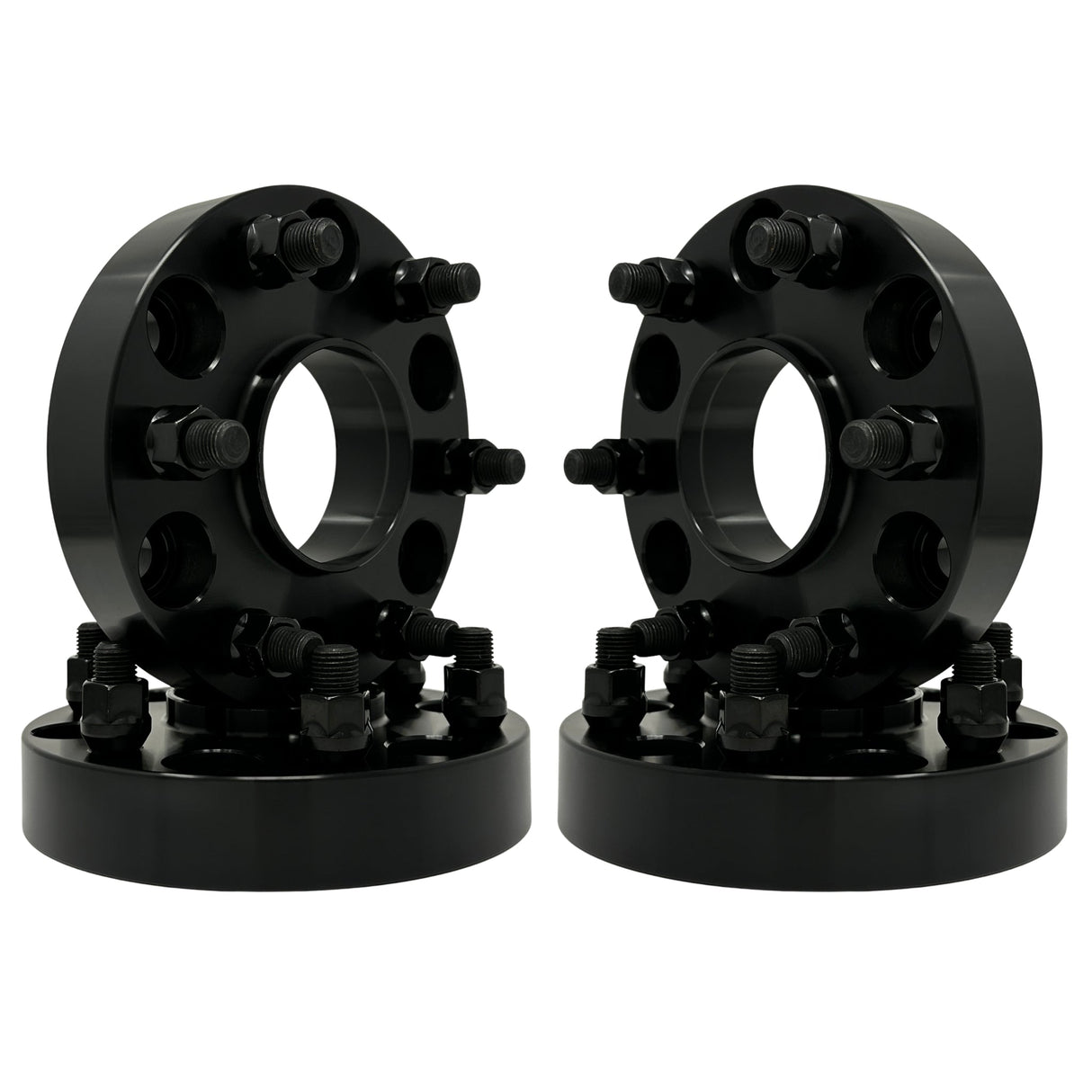6x5.5 To 6x5 Chevy Wheel Adapters Hub Centric 78.1mm OEM GM Bore & Wheel Centering Lip | Also Known As 6x139.7 To 6x127 14x1.5 Solid Steel Carbide Studs USA Made USA Lifetime Warranty!