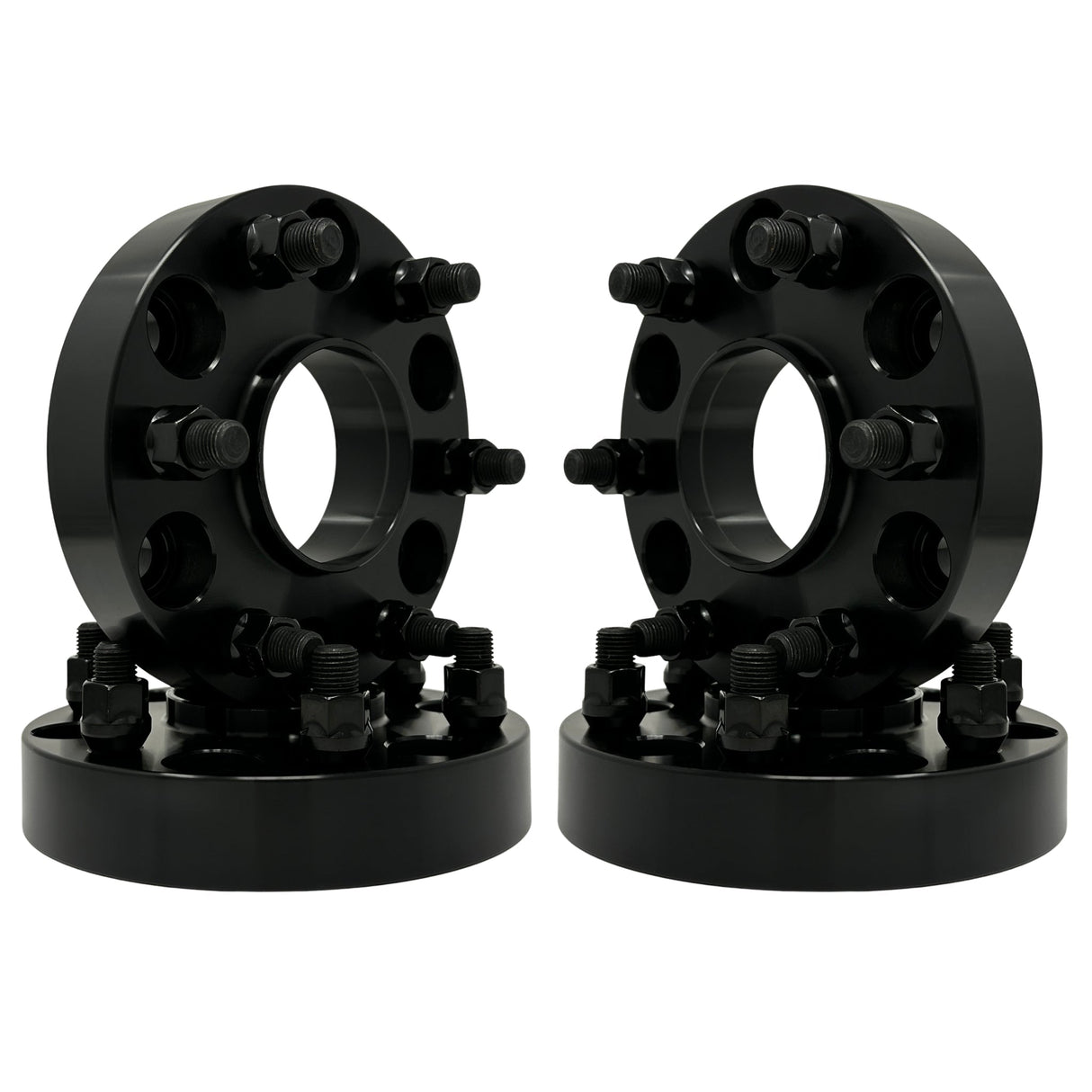 USA Made Ford 6x135 Hubcentric Wheel Spacers For 2014 & Older Model F-150, Raptor, Expedition, Navigator 6 Lug Trucks | Ford OEM 87.1mm Bore & Wheel Centering Lip | 14x2.0 Studs 3/4" Inch - 3" Inch Thicknesses