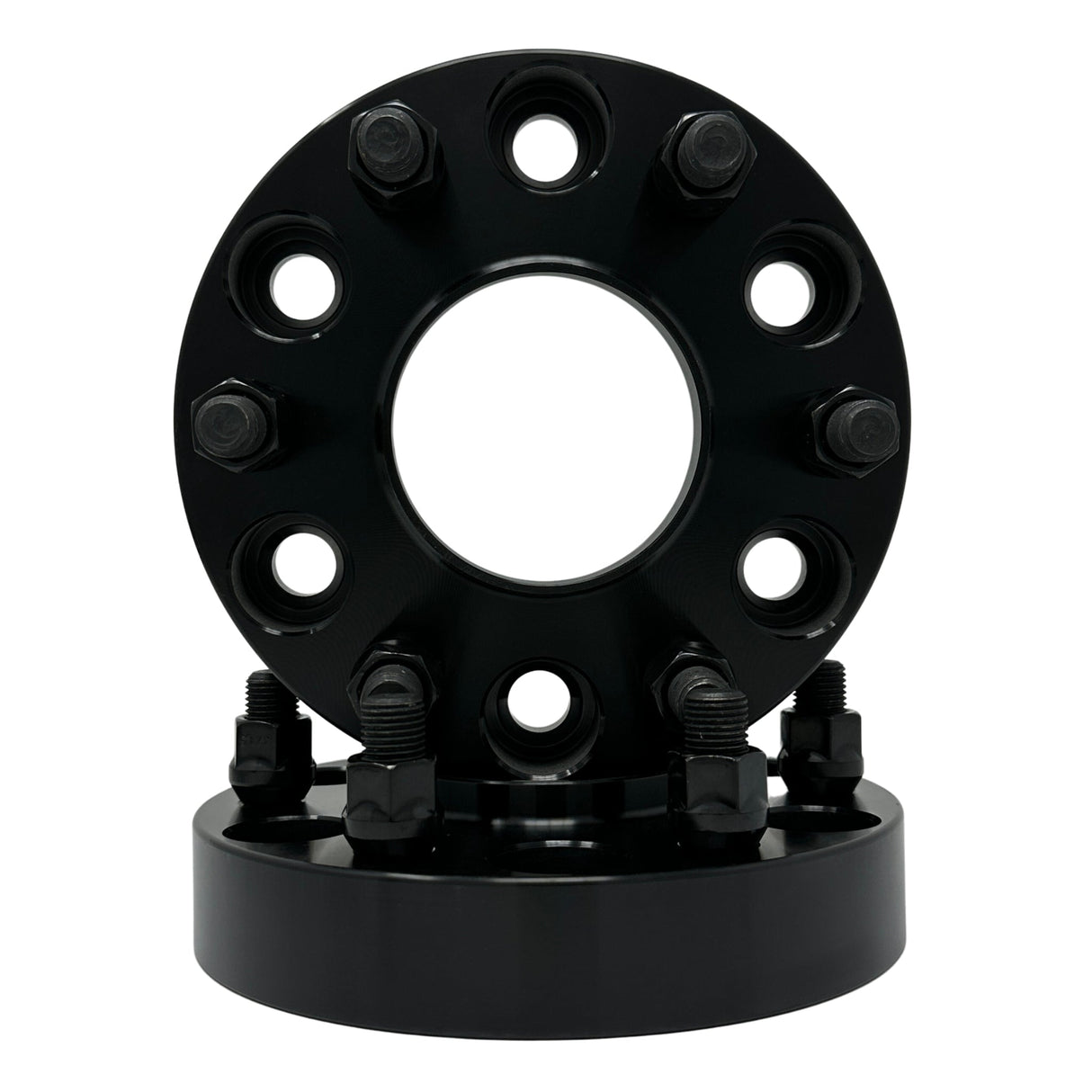 USA Made Ford 6x135 Hubcentric Wheel Spacers For 2014 & Older Model F-150, Raptor, Expedition, Navigator 6 Lug Trucks | Ford OEM 87.1mm Bore & Wheel Centering Lip | 14x2.0 Studs 3/4" Inch - 3" Inch Thicknesses
