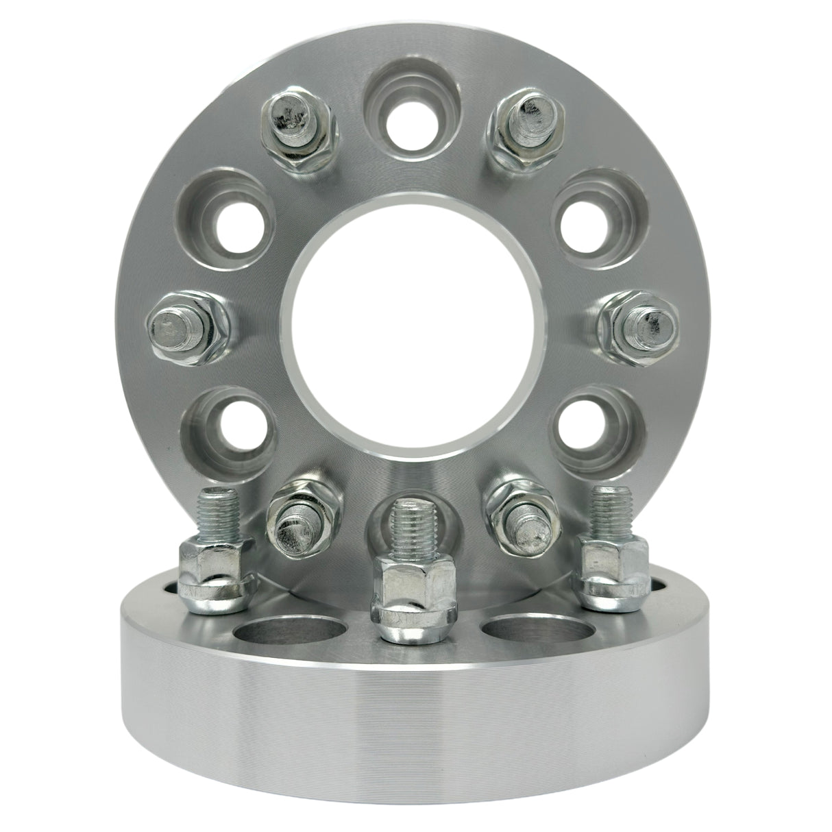 6x5.5 to 6x4.5 Wheel Adapters 1.5" Inch (38mm) 14x1.5 Studs & Lug Nuts 78.1mm Center Bore | 6x139.7 to 6x114.3