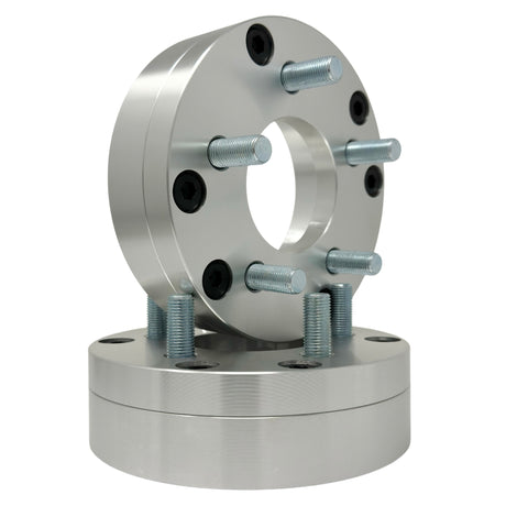 6x5.5 to 5x4.5 2-Piece Wheel Adapter 2” Inch (50mm) 14x1.5 Studs & Lug Nuts 108/74mm Center Bore | 6x139.7 to 5x114.3