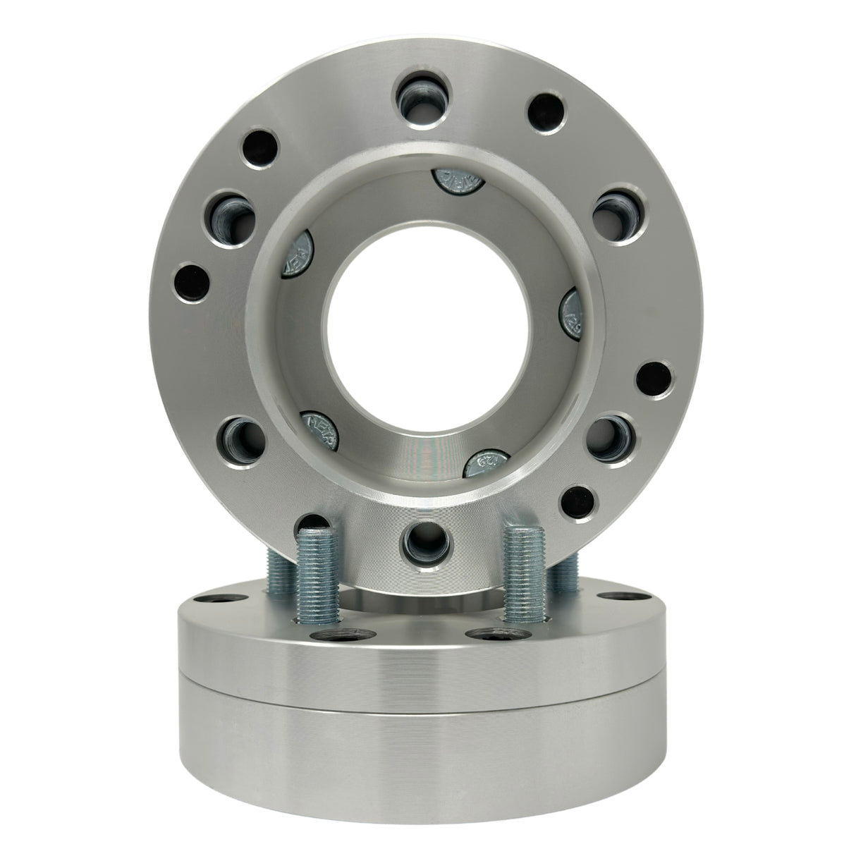 6x5.5 to 5x135 2-Piece Wheel Adapter 2” Inch (50mm) 14x1.5 Studs & Lug Nuts 108mm Center Bore | 6x139.7 to 5x135