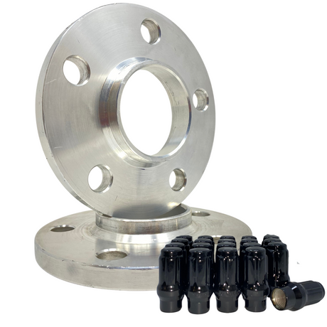 10mm AKA (3/8")  Or 12mm AKA (1/2") Wheel Spacers 1984-2019 Corvette C4, C5, C6, C7 5x4.75 (5x120.7) Slip On Hub Centric With Extended Thread Lug Nuts Included! 70.3 Center Bore & 12x1.5 Lugs Included Made In USA Lifetime Warranty!